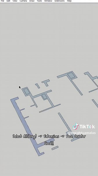 #learnontiktok #tutorial #tipsandtricks SketchUp Plugin - Delete Coplanar Edges #hack #sketchup #plugin #quick #faster #civilengineering #bim #construction #detail #engineering #modeling #analytics #project #fyp #fypage #fypシ゚viral #viralvideo