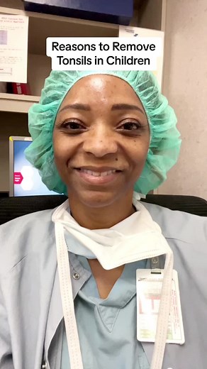 The two main reasons to remove tonsils include in children: recurring tonsil infections and obstructive breathing. There are other less common reasons to remove tonsils in children including, ✔️Having multiple antibiotic allergies/intolerance ✔️History of more than one peritonsillar abscess ✔️Have a condition called PFAPA (periodic fever, aphthous stomatitis, pharyngitis, and adenitis) If your child is having tonsil issues, see an ENT specialist to see if they should have their tonsils removed. 