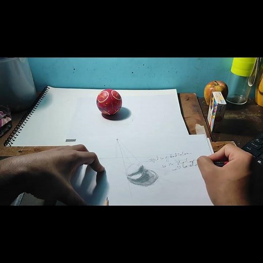 Learn the fundamentals of shadow and how to draw shadow with the help of perspective