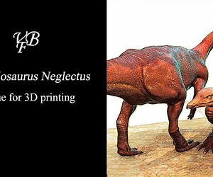 ArtStation - Thescelosaurus Neglectus - Statue for 3D printing | Resources