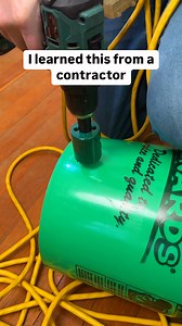 4.8M views · 19K reactions | Use a bucket to organize your extension cord ⚡️ #handyman #lifehacks #howto #homehacks #oddlysatisfying | Home Hacks & Easy Snacks | Facebook