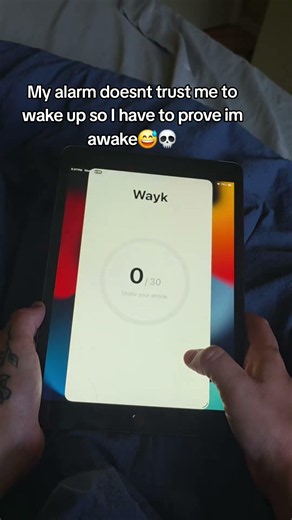 im up wayk, dang🤣 #waykapp #wakeupcall #heavysleeper #cantsnooze #morningperson