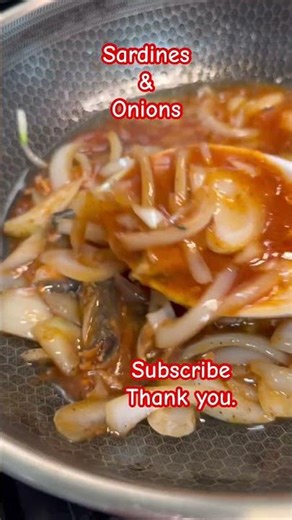 Sardines and Onions Sauté #sardines #saute