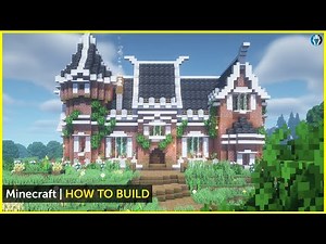 Minecraft How to Build a Victorian Mansion (Tutorial)