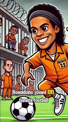 When Ronaldinho Turned Prison Into a Football Pitch! 🤯