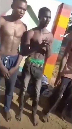 A video released by Mashad Human Rights Observatory reveals RSF killing young Sudanese men