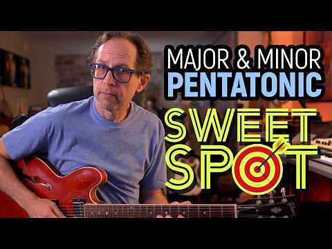 Blending the Major and Minor Pentatonic scales in 1 position - Blues Guitar Lesson - ML143