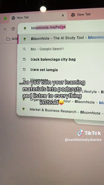 vanillastudydiaries on TikTok