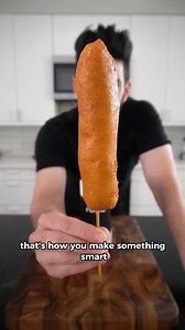 48K views · 512 reactions | Breakfast Corndog with Cornmeal Pancake Batter #deliciousfood #easyrecipe #viral #corndog | Josh Elkin | Facebook