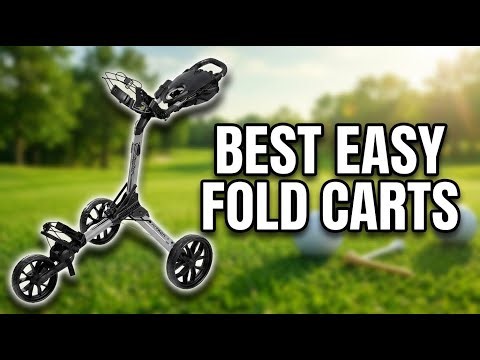 Best Easy Fold Golf Push Carts 2026: Top 5 Lightweight Carts for Effortless Rounds
