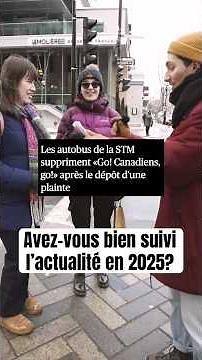 Avez-vous bien suivi l’actualité en 2025?