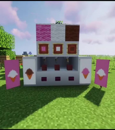 Minecraft Ice Cream Machine Tutorial