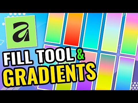 How to Use Gradients & Image Fills in Affinity