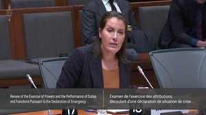 Dr. Leah West discusses the legal considerations around the invocation of the Emergencies Act. She points out several shortcomings of the government’s decision making process but Dr. West rightfully can’t come to a conclusion without all of the information. It makes you wonder: If the government really had the legal authority to invoke the #EmergenciesAct, why are they hiding the critical information from Canadians? #cdnpoli #alberta #medhat | Glen Motz