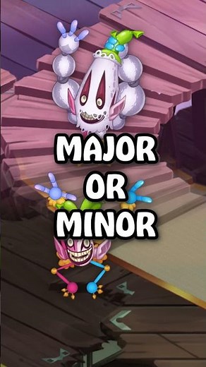 THE INFLATTERER Major and Minor Comparison #mysingingmonsters