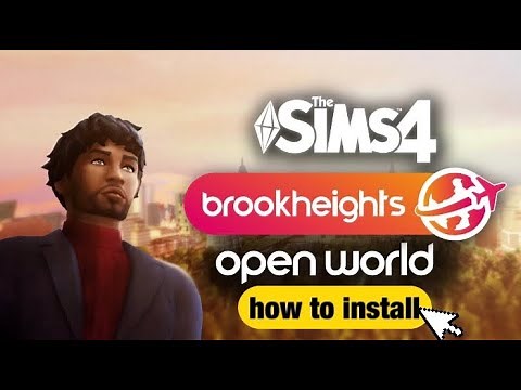 How to Download and Use Open World Mod | Brookheights (Arnie) | Sims 4 Tutorial | 2021