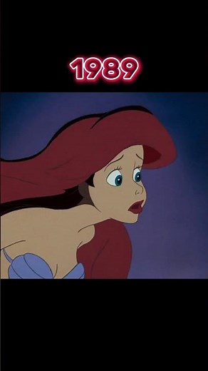 The little mermaid 1989-2023 movies evolution ||🍿#ariel #marmaid