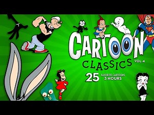 Cartoon Classics Vol 4 | 25 Best Old Cartoons for Kids 🎬 | 3 Hours Non-Stop Fun