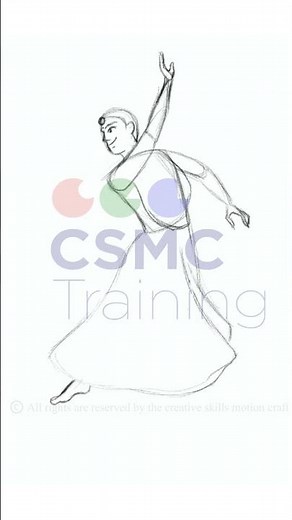 How to draw and do pencil shading of kathak dance poses I Step by Step I Easy Drawing Tutorial