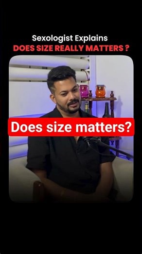 Does Size matters? | S*x Doctor Shares scientific truth | Size Matters Debate #shorts