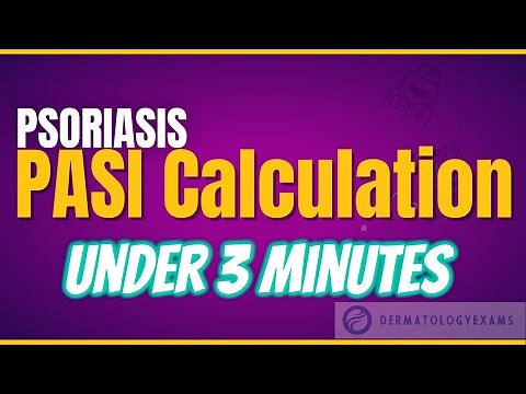 Psoriasis PASI score calculation under 3 minutes