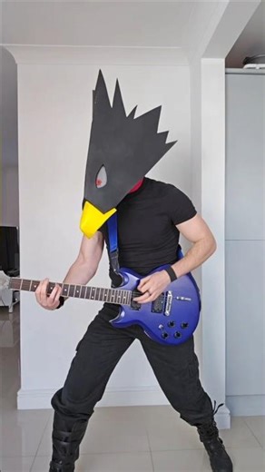 Guitar in cosplay? #Cosplay #Cosplaying #Cosplayers #MyHeroAcademia #MHACosplay #BNHA #Tokoyami
