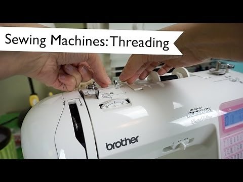 How I Thread My Sewing Machines - Brother Sewing Machine Walkthrough | @laurenfairwx