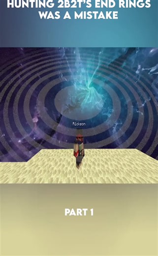 Why Hunting 2b2t's End Ring Is Considered a Mistake