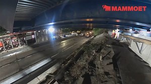 While you were sleeping, Mammoet slid a bridge into place overnight in Rhode Island. Check out our night shift #MammoetMoves! The 53-year-old Glenbridge Avenue Bridge was used by approximately 14,000 vehicles per day and had been recently deemed structurally deficient. Our rapid bridge replacement method is tried and true and proved to be the fastest and safest solution. The new bridge section was built offsite in a controlled environment and staged nearby, while the old section was safely demol