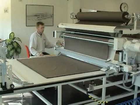 Bullmer Automatic Fabric Spreader with Operators Platform