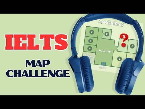 IELTS Listening Practice: Follow the Directions and Label the Map