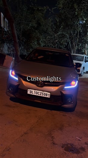 Customlights on Instagram: "Glanza and Baleno 3D DRL with Pixel LED and app controller demon eye by Customlights Call oe WhatsApp for buy +919717515210"