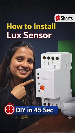 ESYSENSE on Instagram: "How to install Day Night Sensor | proper wiring connection and working demonstration. showing how the sensor automatically controls lights based on daylight conditions. A Day Night Sensor, also known as a dusk to dawn sensor or photocell sensor, is designed to turn lights ON automatically at night and OFF during the day. This automatic operation helps reduce power consumption and improves energy efficiency. 🔧 What This Video Covers: ✔ Day Night Sensor installation step b