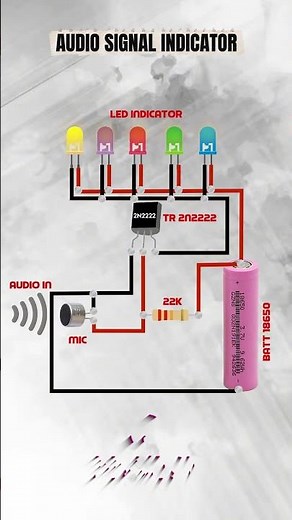 Simple Sound Sensor with LED Indicator | DIY