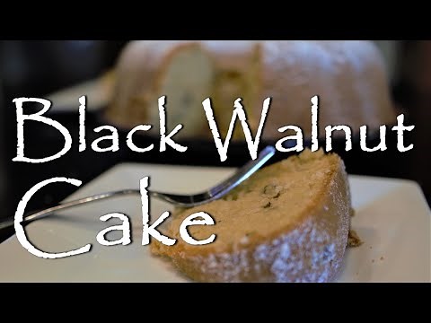 Black Walnut Cake - 50 Year-Old Recipe from my Aunt!