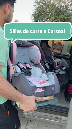 Silla de carro 4 en 1 para niños hasta 8 años
