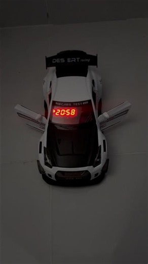 Hyper car alarm clock|Blazexel#cargadgets #carmodel #gtr #caralarmclock #toycars #carmodel #carlover