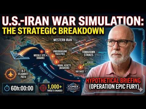 "How a U.S.-Iran War Simulation Plays Out — A Strategic Breakdown (Hypothetical)