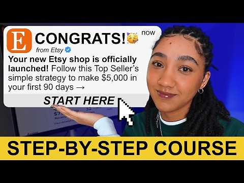 Start Selling on Etsy in 2026 | Beginners Guide for $5000 a Month