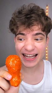 3 Levels of Spicy Chicken Wings!? 🥵 #spicy #challenge #asmr | Spizee