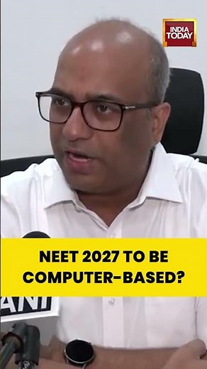 Big Change in NEET! NTA Confirms Computer-Based Exam from Next Year #neet #neetexam #nta #computer