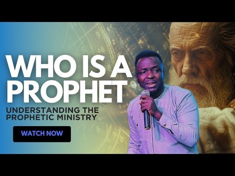 WHO IS A PROPHET! How to discern a true prophet! #prophet #prophetic #prophesy #jesus