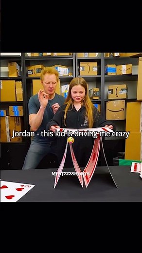 Big cards challenge ft salish and jordan 🤣😱. #salishmatter
