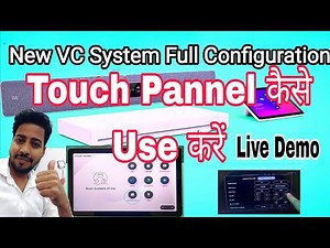 How To Use Cisco Touch Pannel || Navigator Guide and Control