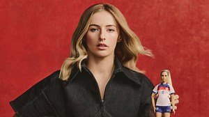 Soccer star becomes Barbie role model