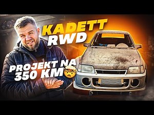 Widened Kadett GSI with RWD 😱 Project for 350 HP