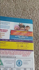 Despicable Me Blu-Ray Overview (UK) #despicableme #bluray #movie #film #comedy #funny #animation