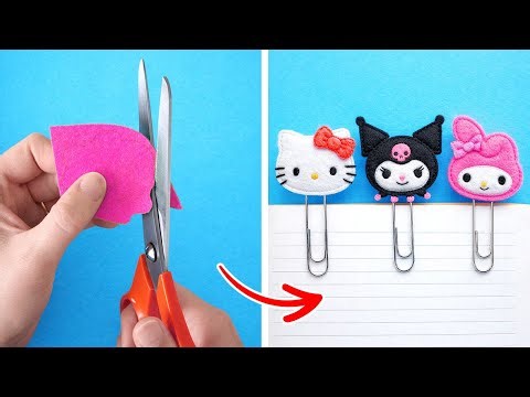 💖 EASY DIY SCHOOL SUPPLIES 🌟 Budget-Friendly Back to School Crafts ✂️