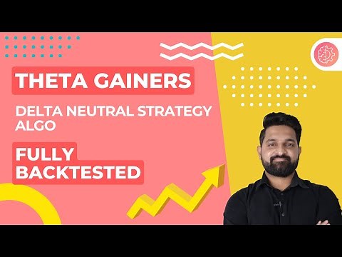 Theta gainers | Delta Neutral Intraday Strategy Build and Backtest on Algo