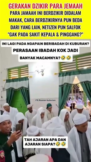 CARA BERDZIKIR PARA JAMAAH #beritaterkini #shorts #viralvideo